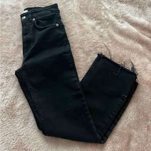 Zara size 4 BLACK jeans